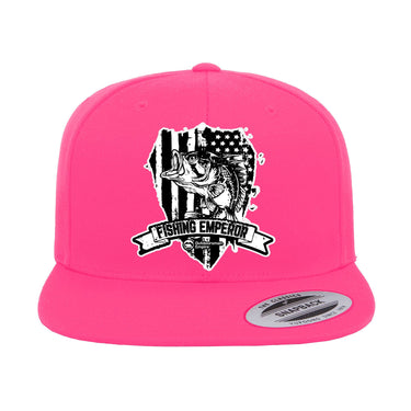 Fishing Emperor v3 Embroidered Flat Bill Cap